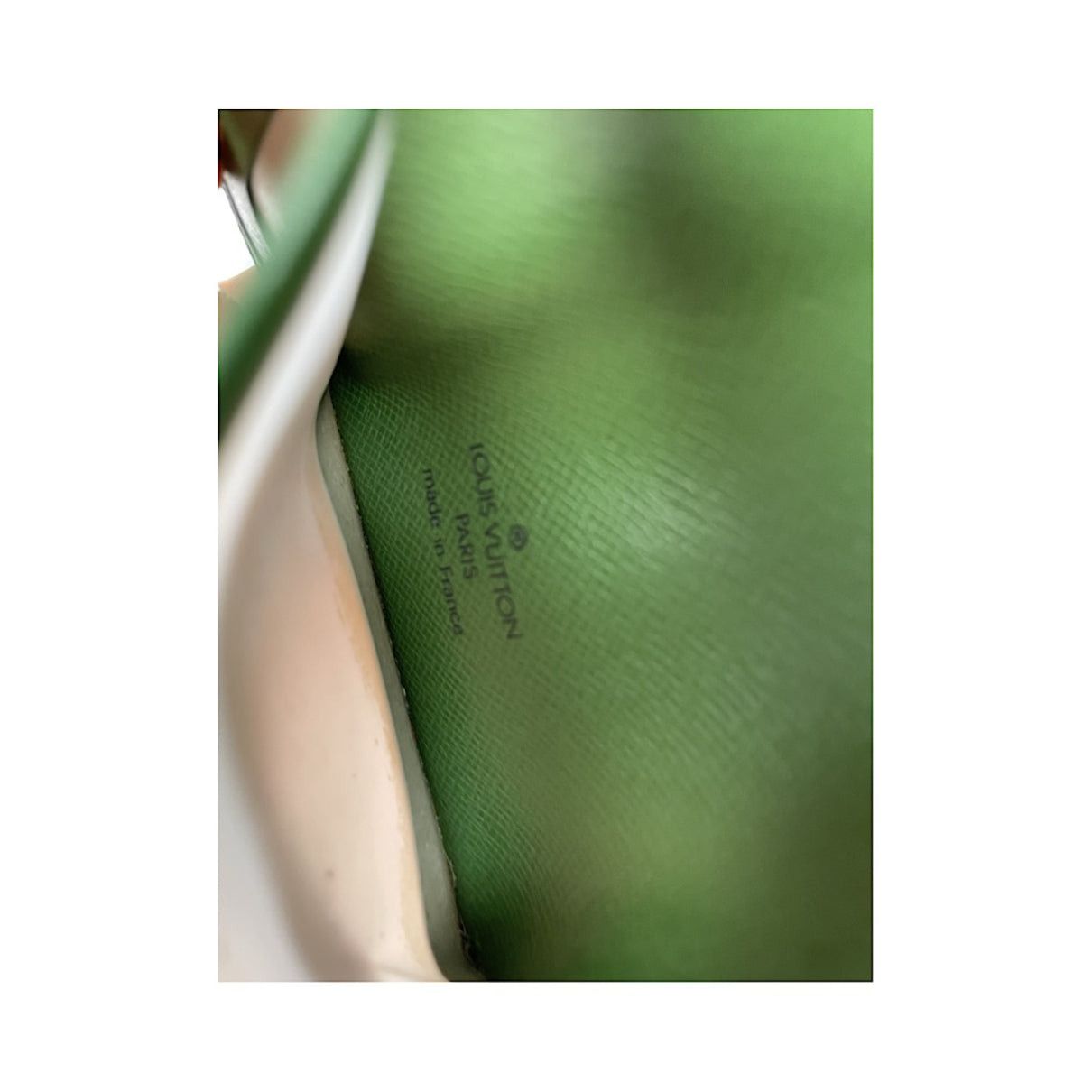 Louis Vuitton Green Leather Purse Size ONE SIZE - 5 Thumbnail