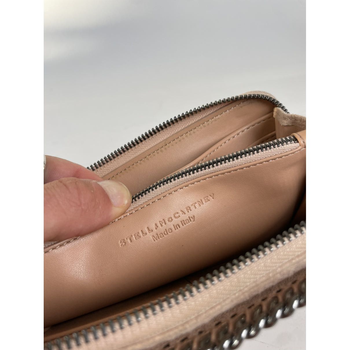 Stella McCartney Beige Leather Wallet Size ONE SIZE - 3 Thumbnail