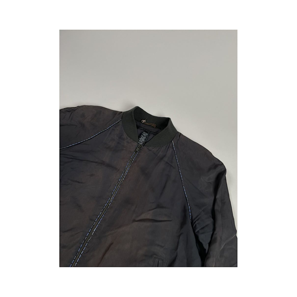 Marc by Marc Jacobs Black Cotton Jacket Size L / US 10 / IT 46 - 5 Thumbnail