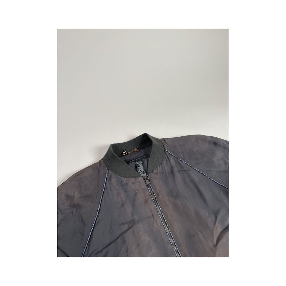 Marc by Marc Jacobs Black Cotton Jacket Size L / US 10 / IT 46 - 3 Thumbnail