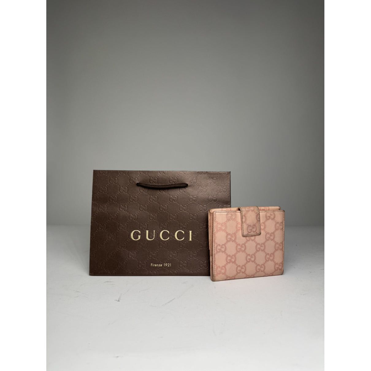 Gucci GG Blooms Pink Leather Wallet Size ONE SIZE - 2 Thumbnail