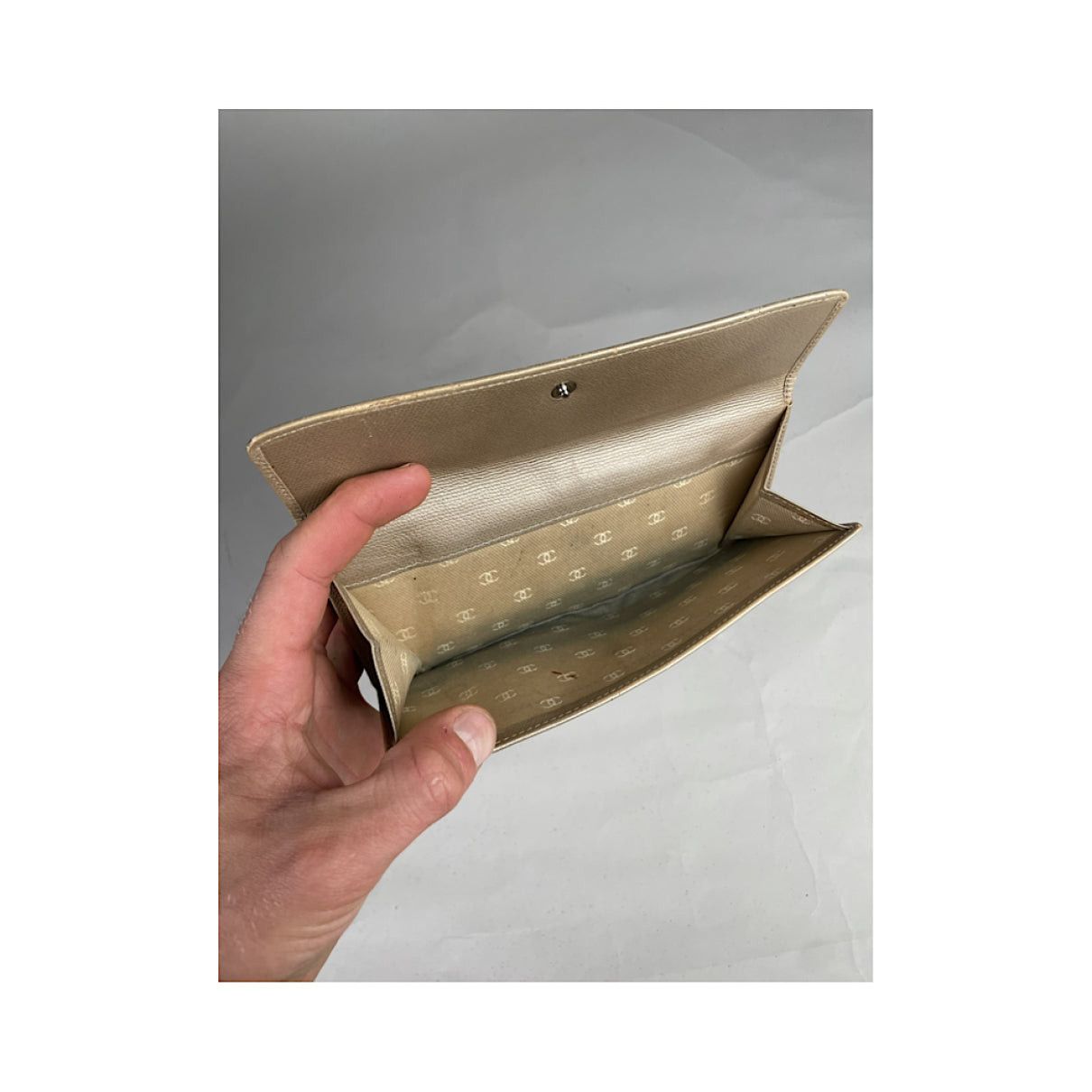 Chanel Timeless/Classique Beige Leather Wallet Size ONE SIZE - 4 Thumbnail