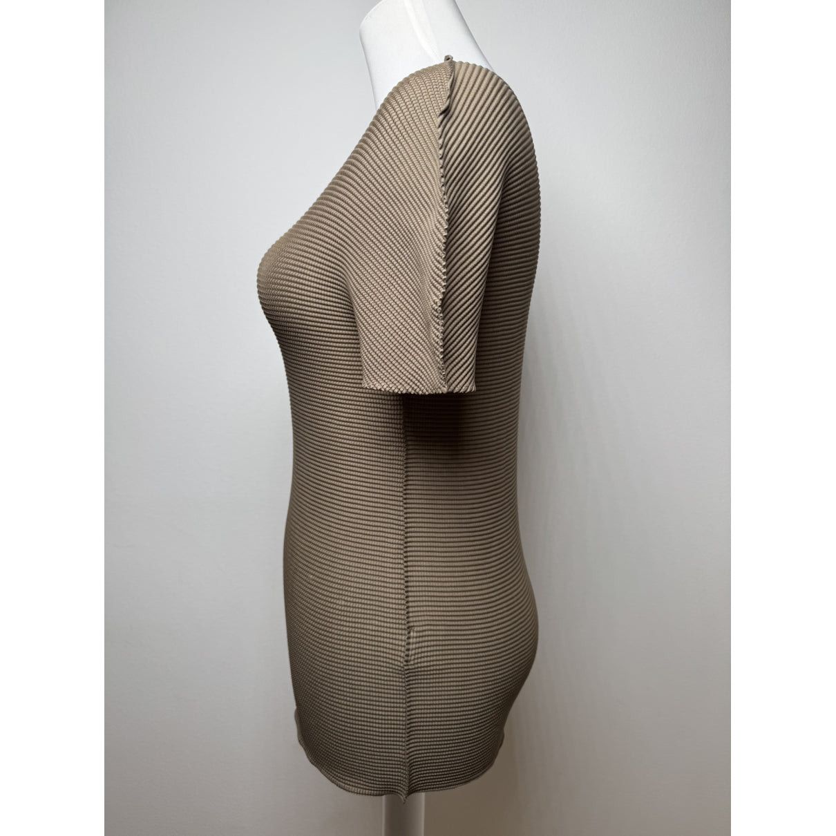 Issey Miyake Brown Polyester Top Size M / US 6-8 / IT 42-44 - 4 Thumbnail