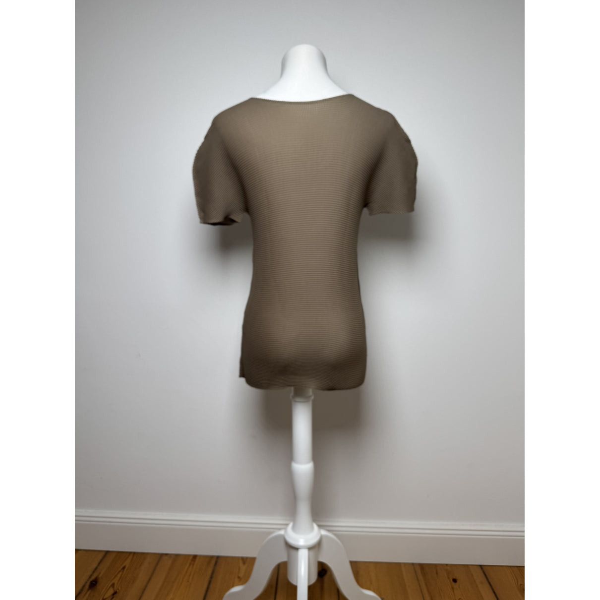 Issey Miyake Brown Polyester Top Size M / US 6-8 / IT 42-44 - 5 Thumbnail
