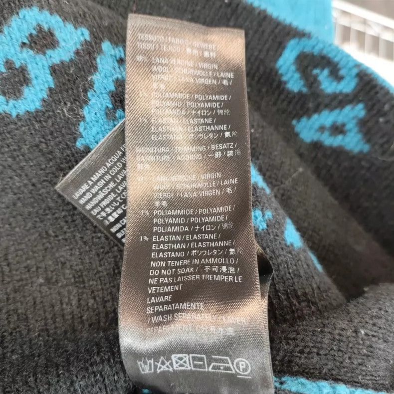 Balenciaga Balenciaga Blue Cashmere Sweater - dmc Size US S / EU 44-46 / 1 - 7 Thumbnail