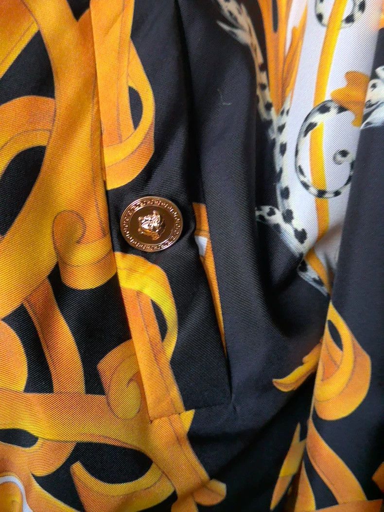 Versace Versace Baroque Print Bomber Jacket - dmc Size US M / EU 48-50 / 2 - 5 Thumbnail