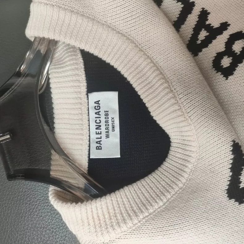Balenciaga Balenciaga Logo Print Long Sweatshirt - dmc Size US XS / EU 42 / 0 - 3 Thumbnail
