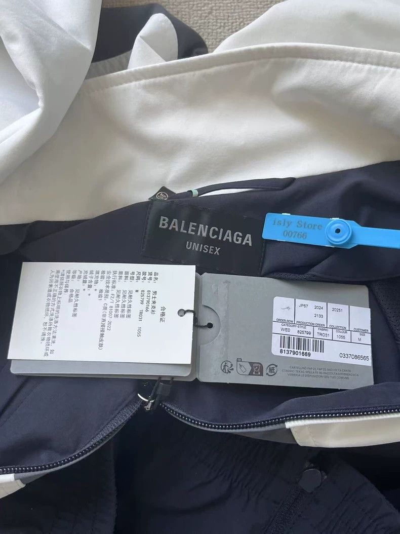 Balenciaga Balenciaga Colorblock High-Neck Jacket - dmc Size US M / EU 48-50 / 2 - 4 Thumbnail