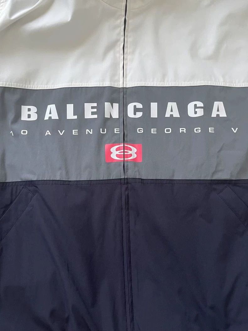 Balenciaga Balenciaga Colorblock High-Neck Jacket - dmc Size US M / EU 48-50 / 2 - 3 Thumbnail