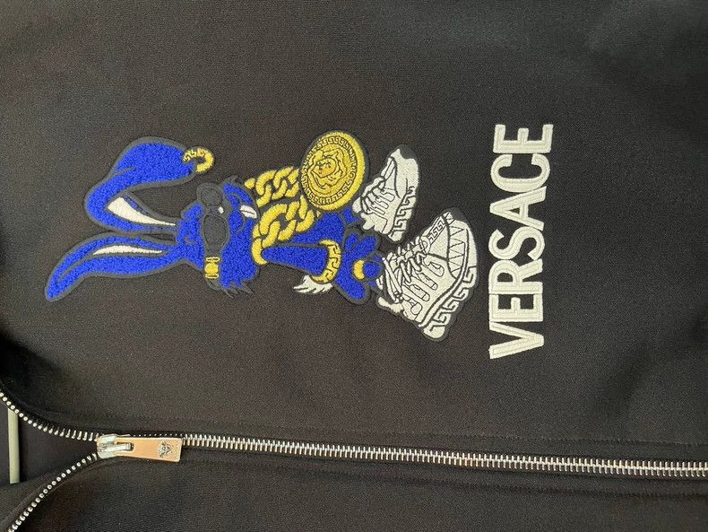 Versace Versace 2023 Rabbit Logo Bomber Jacket - dmc Size US M / EU 48-50 / 2 - 3 Thumbnail