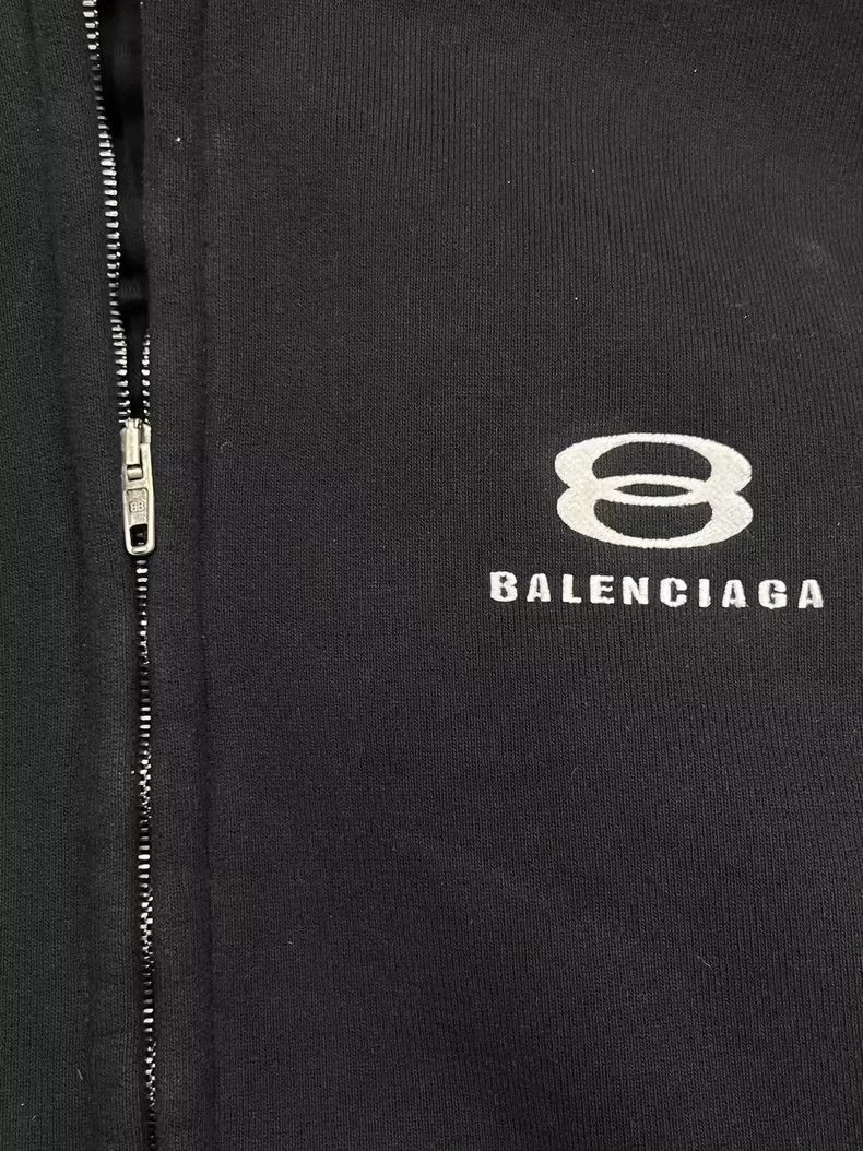 Balenciaga Balenciaga Logo Print Hooded Jacket - dmc Size US M / EU 48-50 / 2 - 3 Thumbnail