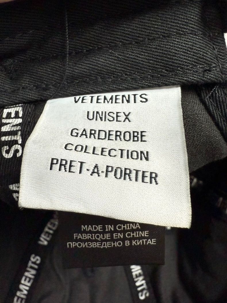 Vetements Vetements I GOT LUCKY Embroidered Cap - dmc Size ONE SIZE - 4 Thumbnail