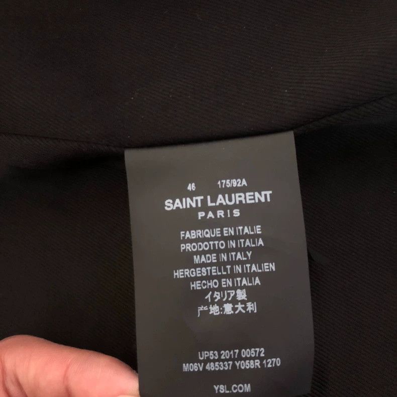 Saint Laurent Paris Saint Laurent 17FW Double Layer Wool Coat - dmc Size US M / EU 48-50 / 2 - 6 Thumbnail