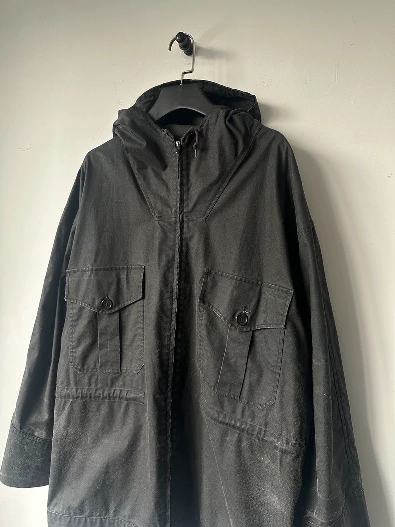 Helmut Lang Helmut Lang 1998 Waxed Parka Jacket - dmc Size US L / EU 52-54 / 3 - 2 Thumbnail