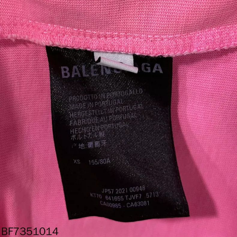 Balenciaga Balenciaga Pink Cola Logo Short Sleeve - dmc Size US XS / EU 42 / 0 - 7 Thumbnail