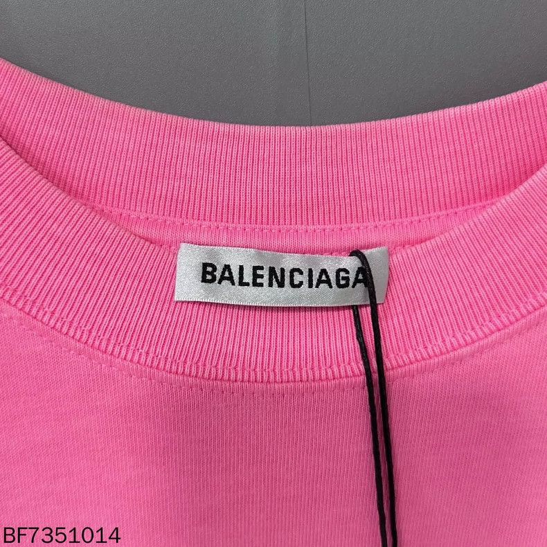Balenciaga Balenciaga Pink Cola Logo Short Sleeve - dmc Size US XS / EU 42 / 0 - 6 Thumbnail
