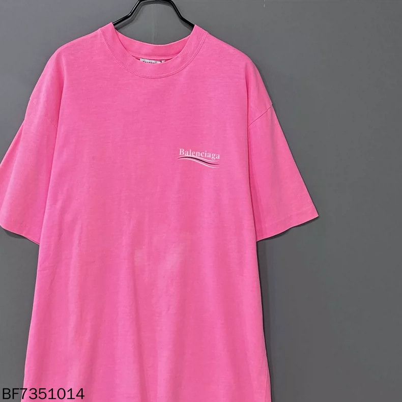 Balenciaga Balenciaga Pink Cola Logo Short Sleeve - dmc Size US XS / EU 42 / 0 - 2 Thumbnail