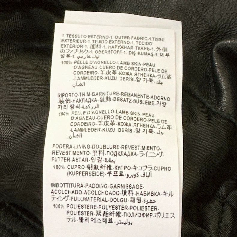 Versace Versace Black Leather Jacket - dmc Size US M / EU 48-50 / 2 - 4 Thumbnail