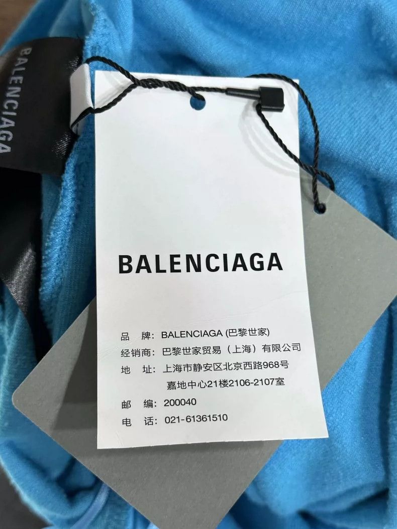 Balenciaga Balenciaga Blue Velvet Long Skirt - dmc Size US 36 / EU 52 - 5 Thumbnail
