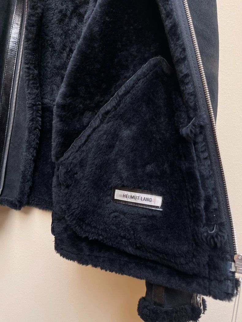 Helmut Lang Helmut Lang Shearling Leather Jacket - dmc Size US S / EU 44-46 / 1 - 8 Thumbnail