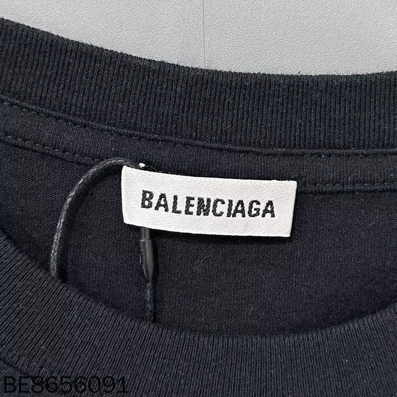 Balenciaga Balenciaga Embroidered Wheat Logo T-shirt - dmc Size US XL / EU 56 / 4 - 5 Thumbnail