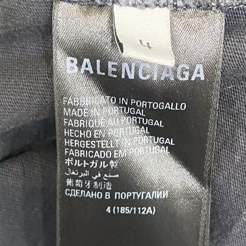 Balenciaga Balenciaga Logo Covered Short Sleeve Tee - dmc Size US M / EU 48-50 / 2 - 4 Thumbnail