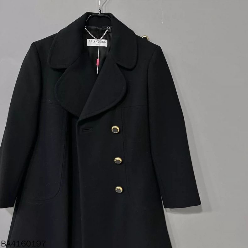 Balenciaga Balenciaga Wool Petal Collar Coat - dmc Size US M / EU 48-50 / 2 - 2 Thumbnail