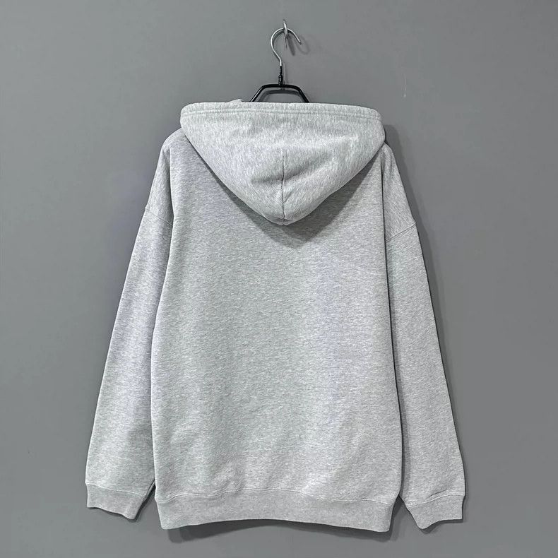 Balenciaga Balenciaga Gray Logo Hoodie - dmc Size US M / EU 48-50 / 2 - 3 Thumbnail