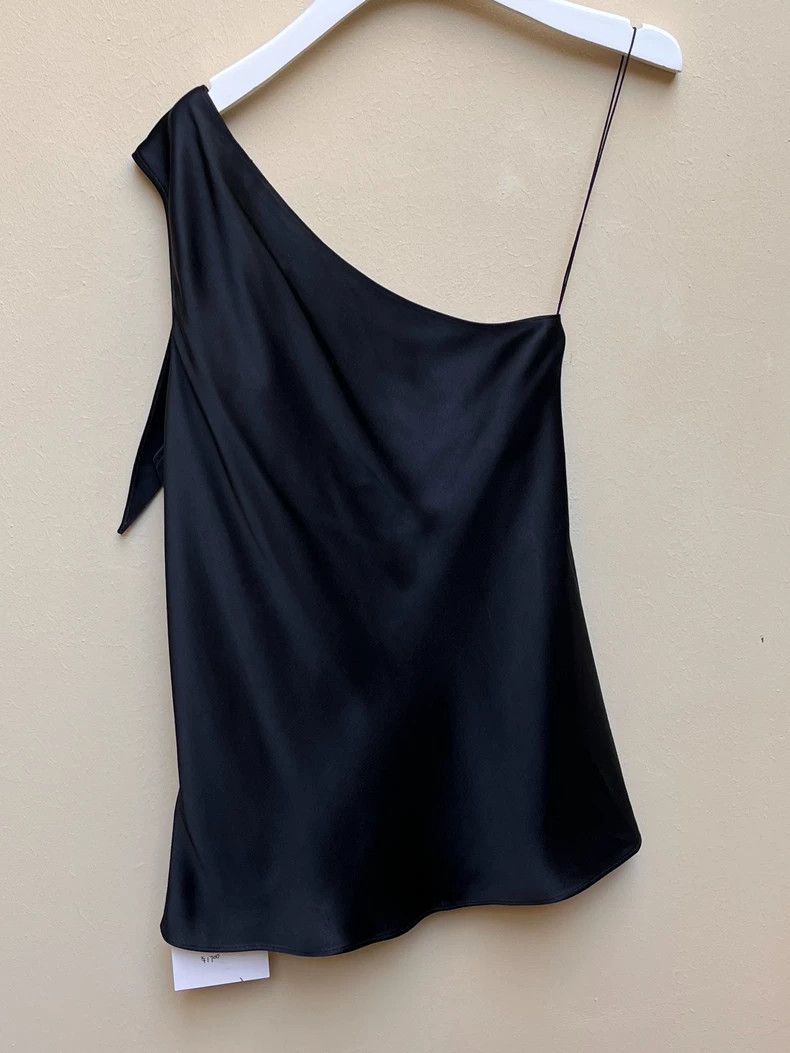 Helmut Lang Helmut Lang Two-Way Satin Halter Top - dmc Size US M / EU 48-50 / 2 - 6 Thumbnail