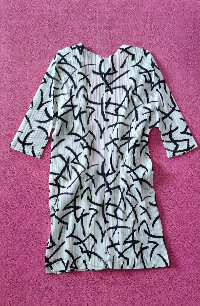 Issey Miyake Issey Miyake Black White Abstract Print Cardigan - dmc Size US M / EU 48-50 / 2 - 5 Thumbnail