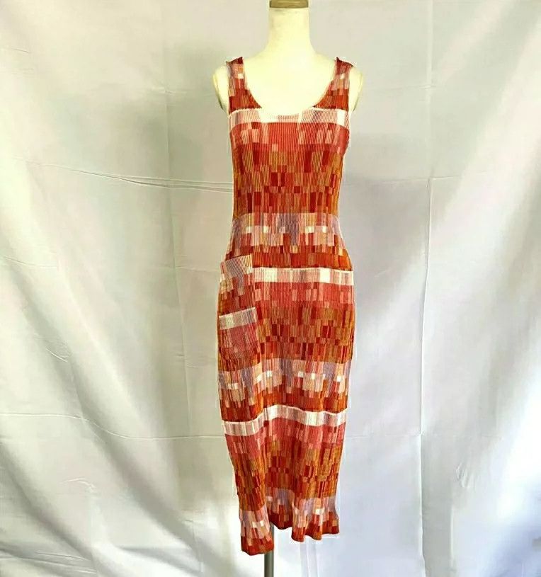 Issey Miyake Issey Miyake Vintage High-Slit Dress - dmc Size US 28 / EU 44 - 2 Thumbnail