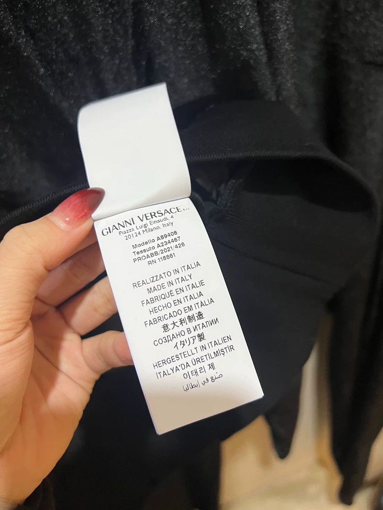 Versace VERSACE Black Velour Bomber Jacket - dmc Size US L / EU 52-54 / 3 - 6 Thumbnail