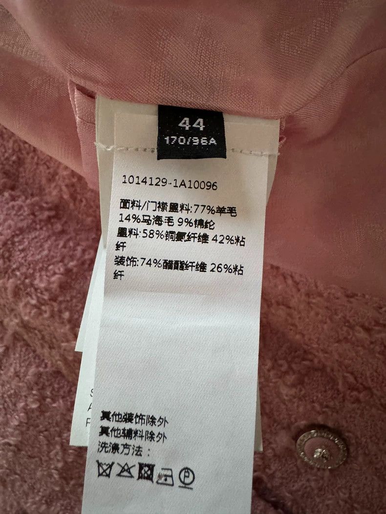 Versace Versace Pink Wool Blend Short Coat - dmc Size US M / EU 48-50 / 2 - 6 Thumbnail