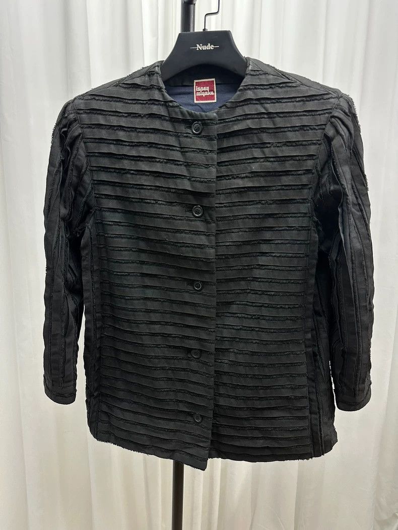 Issey Miyake Issey Miyake 1970s Ruched Jacket - dmc Size US S / EU 44-46 / 1 - 2 Thumbnail