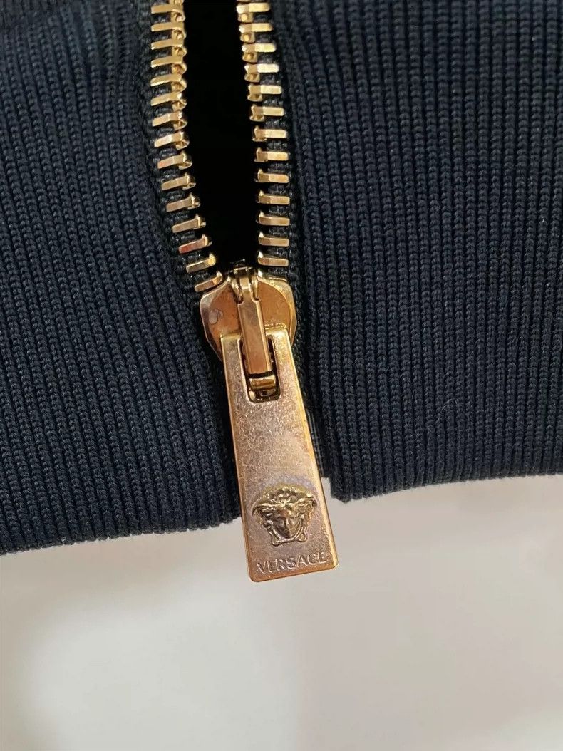 Versace Versace Medusa Zip Hoodie Black - dmc Size US XS / EU 42 / 0 - 5 Thumbnail