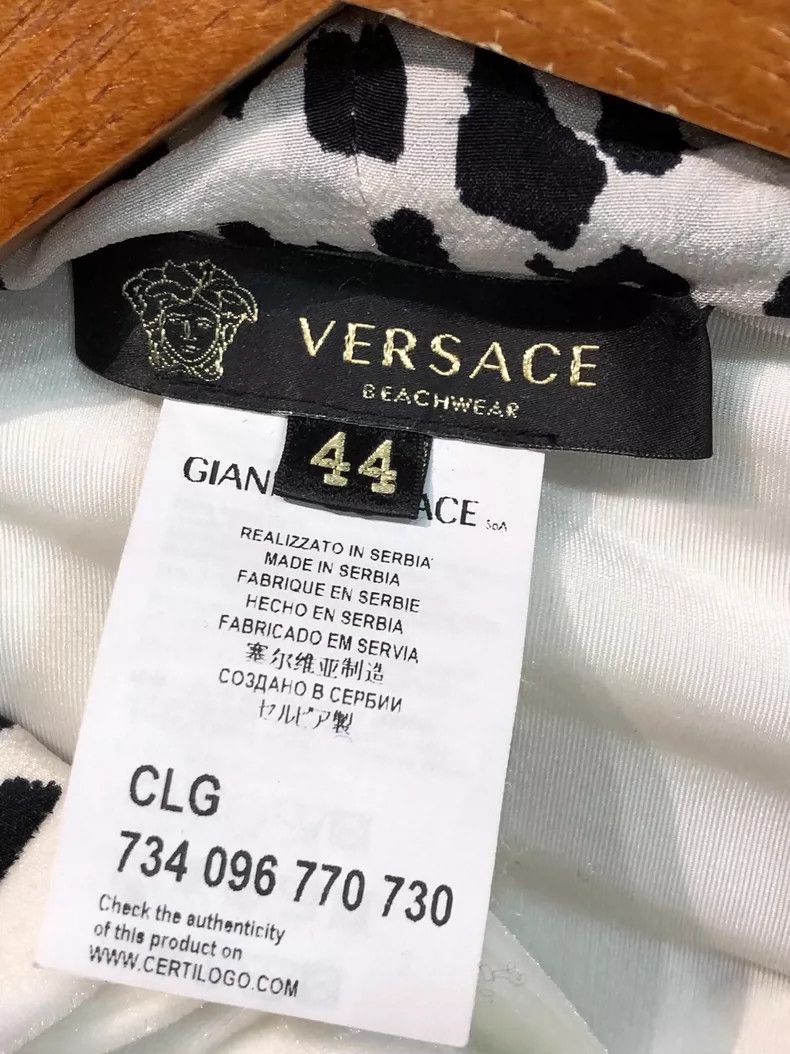 Versace Versace Women's White Hooded Jacket - dmc Size US L / EU 52-54 / 3 - 4 Thumbnail