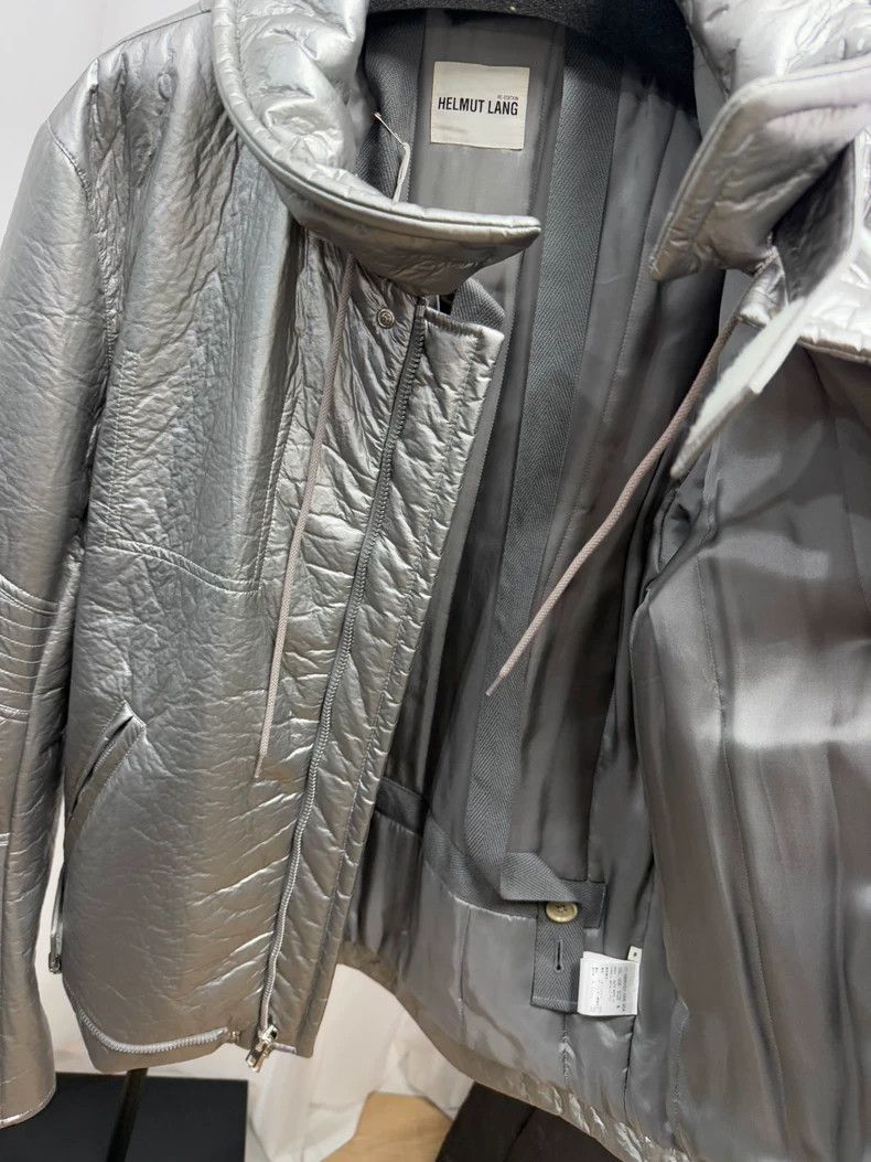 Helmut Lang Helmut Lang Silver Spacesuit Jacket 1999AW - dmc Size US M / EU 48-50 / 2 - 8 Thumbnail