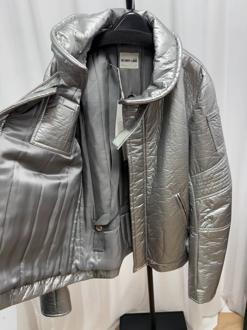 Helmut Lang Helmut Lang Silver Spacesuit Jacket 1999AW - dmc Size US M / EU 48-50 / 2 - 7 Thumbnail