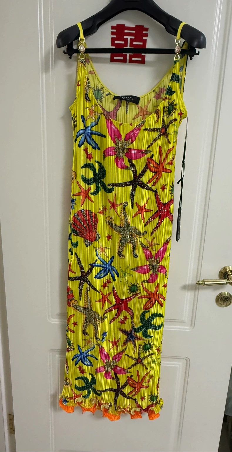Versace Versace Runway Sea Life Print Dress - dmc Size US 31 - 4 Thumbnail