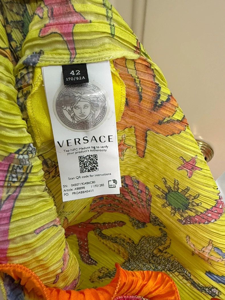 Versace Versace Runway Sea Life Print Dress - dmc Size US 31 - 7 Thumbnail