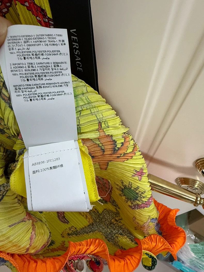 Versace Versace Runway Sea Life Print Dress - dmc Size US 31 - 8 Thumbnail