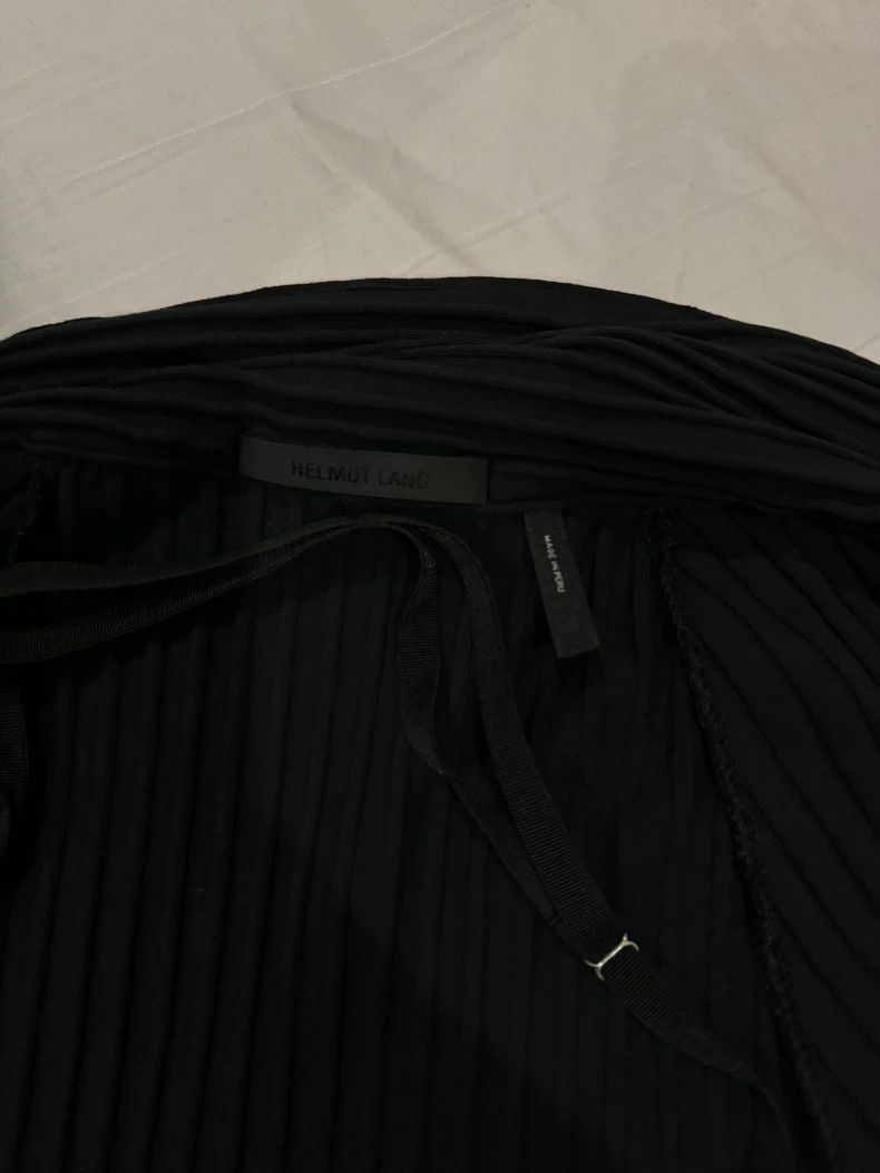 Helmut Lang HELMUT LANG Ribbed Long Sleeve Dress - dmc Size US S / EU 44-46 / 1 - 2 Thumbnail