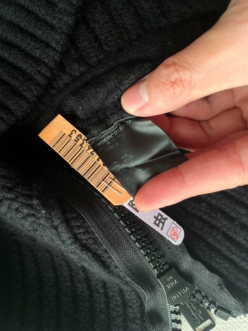 Undercover Undercover 19AW A Clockwork Orange Black Zipper Sweater - dmc Size US M / EU 48-50 / 2 - 8 Thumbnail