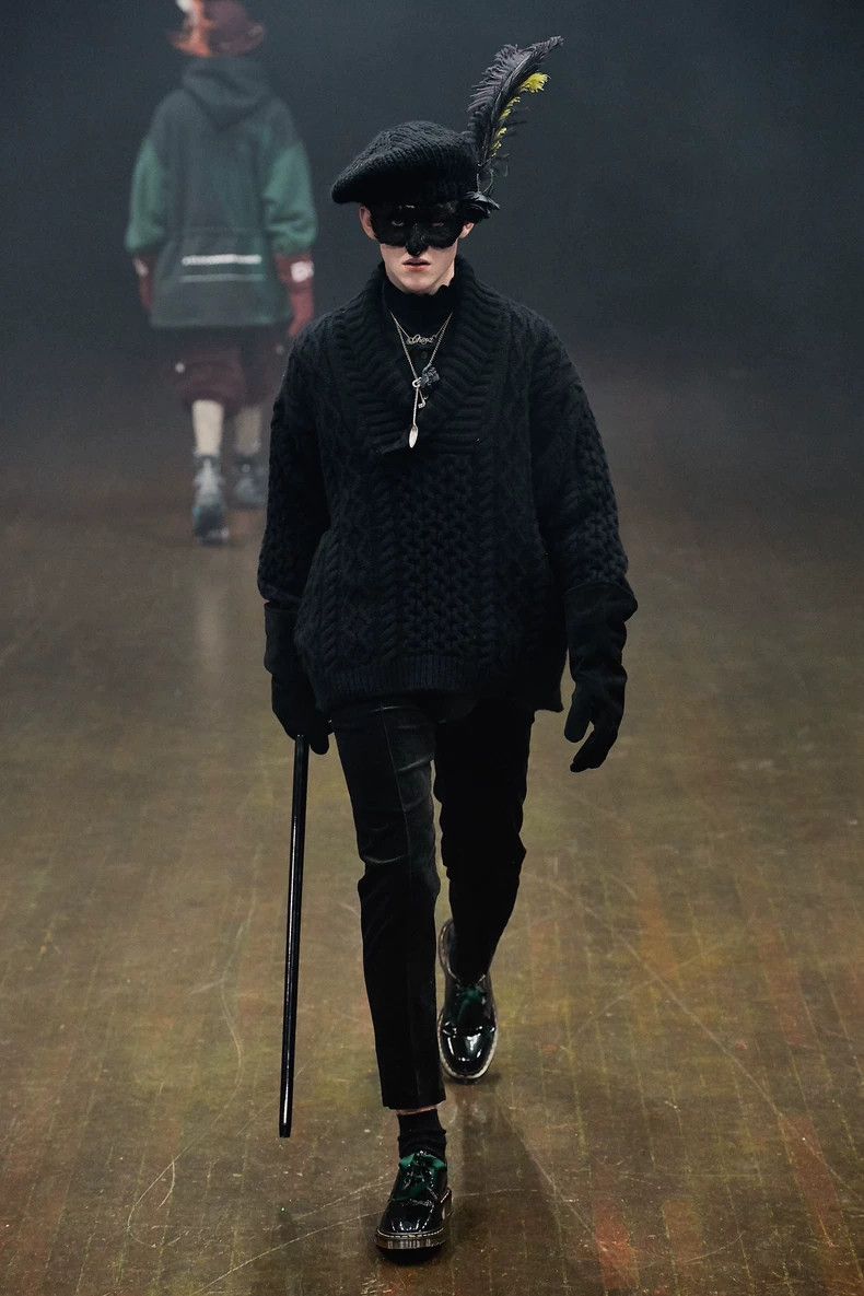 Undercover Undercover 19AW A Clockwork Orange Black Zipper Sweater - dmc Size US M / EU 48-50 / 2 - 3 Thumbnail