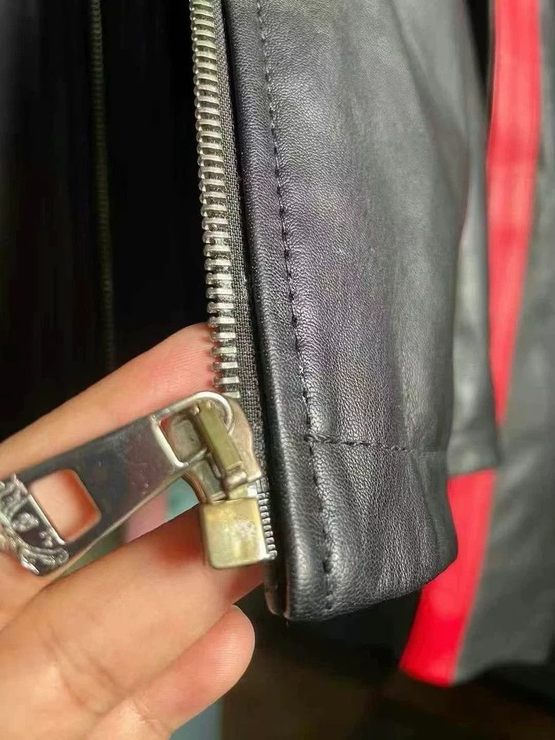 Versace Versace Slim Fit Lambskin Leather Jacket - dmc Size US L / EU 52-54 / 3 - 5 Thumbnail
