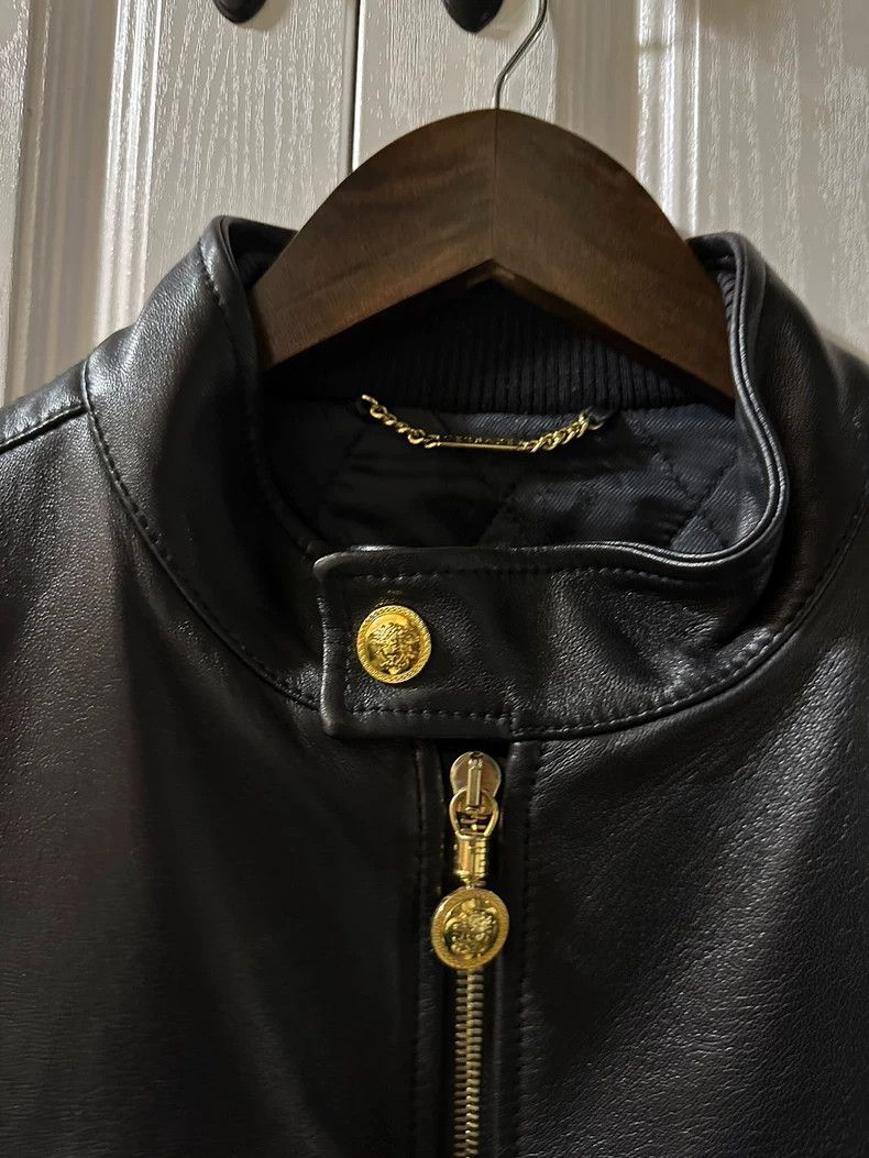 Versace Versace Studded Lambskin Leather Jacket - dmc Size US M / EU 48-50 / 2 - 3 Thumbnail