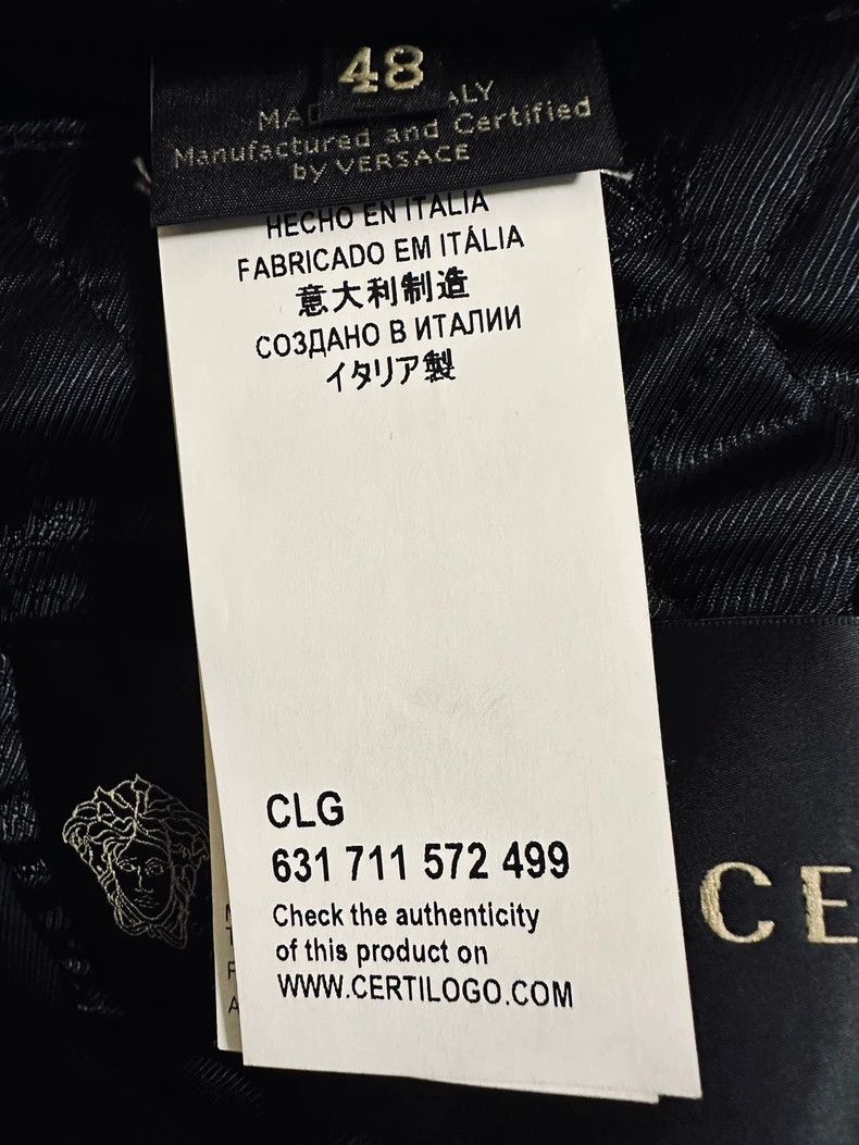 Versace Versace Studded Lambskin Leather Jacket - dmc Size US M / EU 48-50 / 2 - 8 Thumbnail