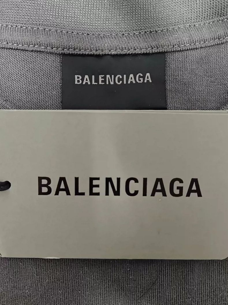 Balenciaga Balenciaga 24SS Embroidered Logo T-shirt - dmc Size US M / EU 48-50 / 2 - 5 Thumbnail