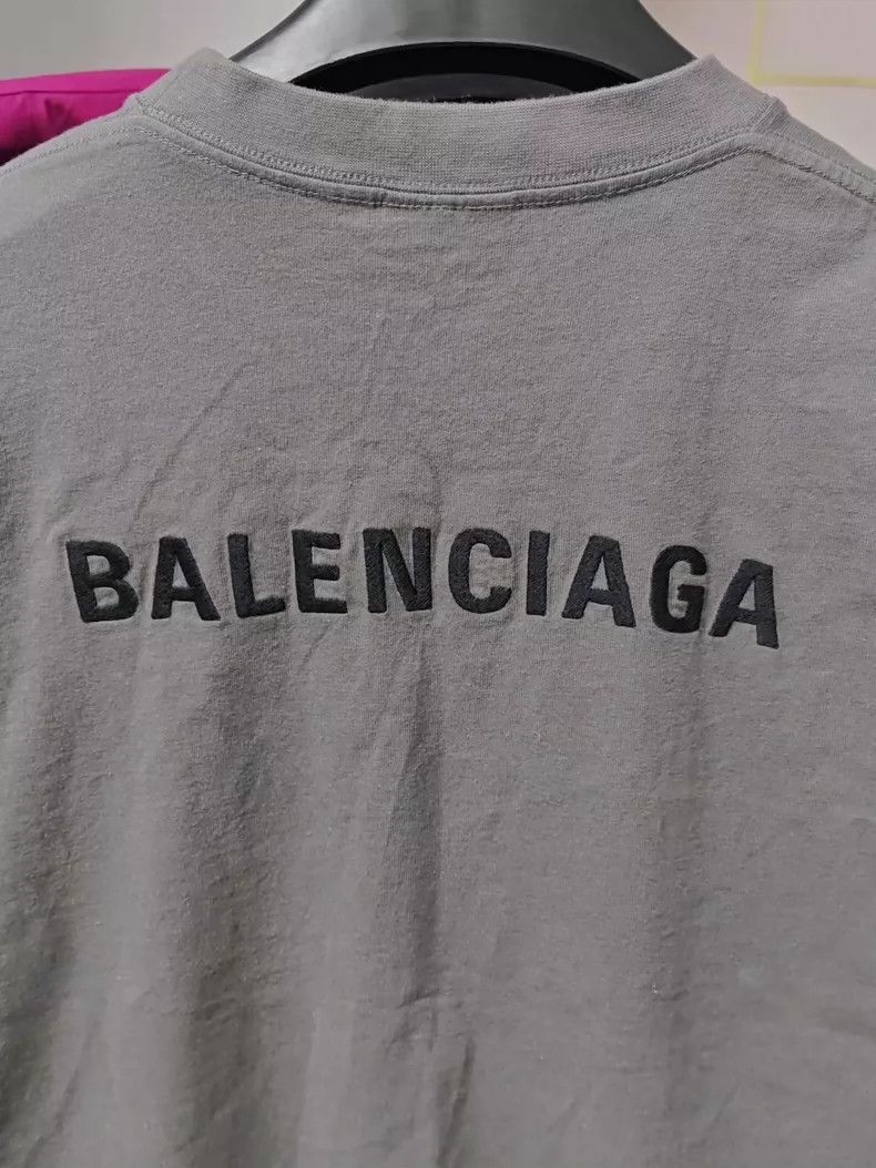 Balenciaga Balenciaga 24SS Embroidered Logo T-shirt - dmc Size US M / EU 48-50 / 2 - 4 Thumbnail