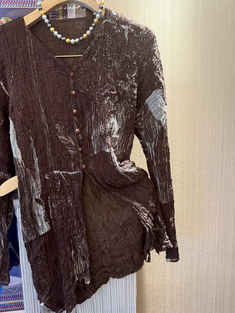 Issey Miyake Issey Miyake Double-Sided Long Sleeve Shirt - dmc Size US M / EU 48-50 / 2 - 4 Thumbnail